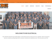 Tablet Screenshot of beielectrical.com